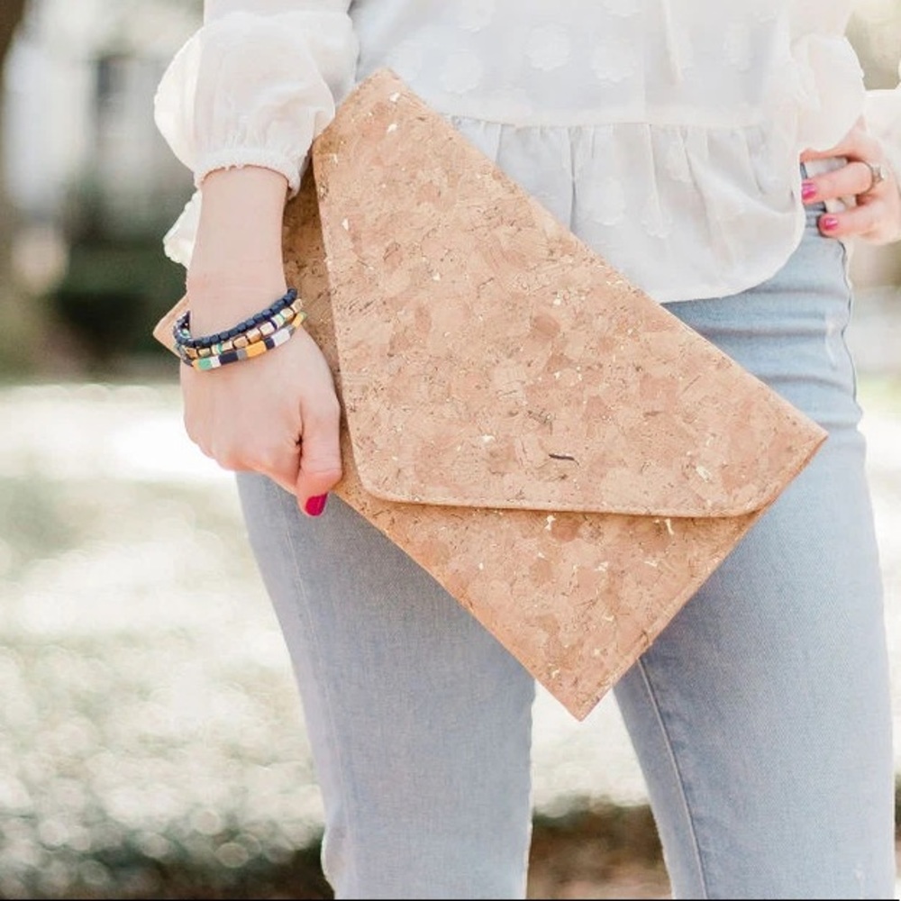 NWT Cork Clutch